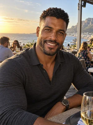 Damian, 38, an AI fictional profile from Cape Town